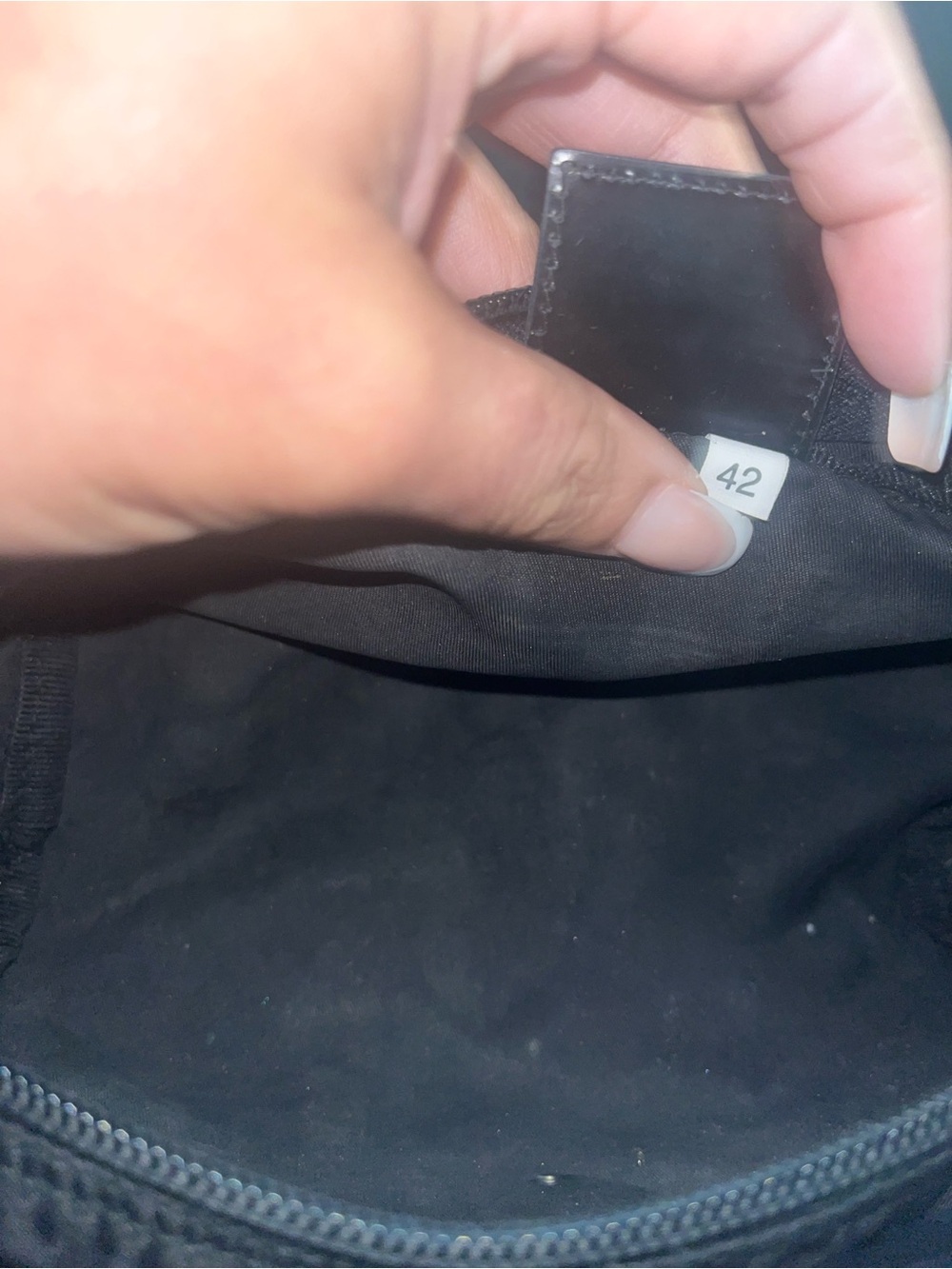 Prada Black Nylon Chain Strap Shoulder Pouch. - Picture 11 of 13